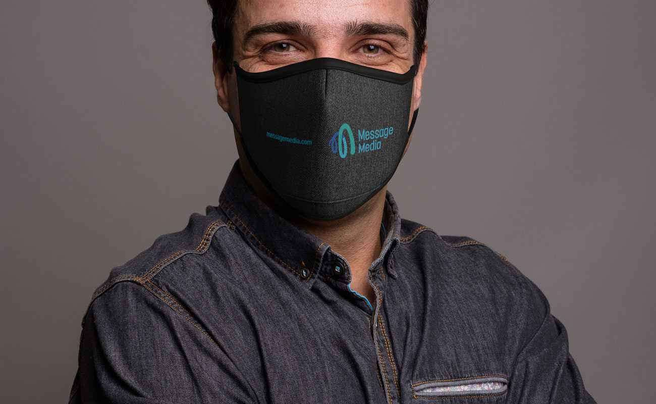 Denim - Personalised Face Mask